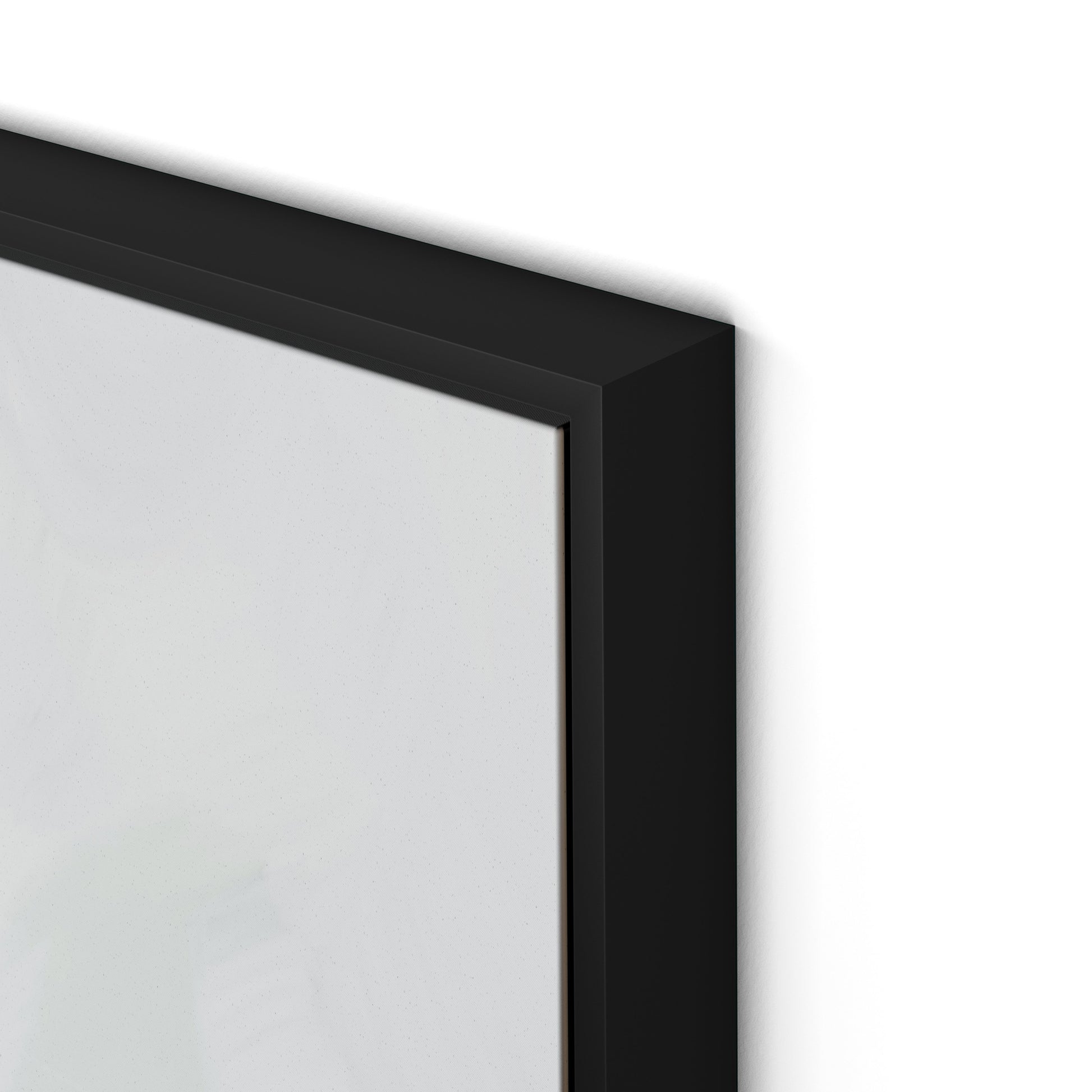 Avis Canvas Floater Framed / 32 x 32 in / Black