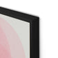 Rose I Canvas Floater Framed / 32 x 32 in / Black