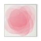 Rose I Canvas Floater Framed / 32 x 32 in / White