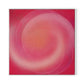 Rose III Canvas Floater Framed / 32 x 32 in / White