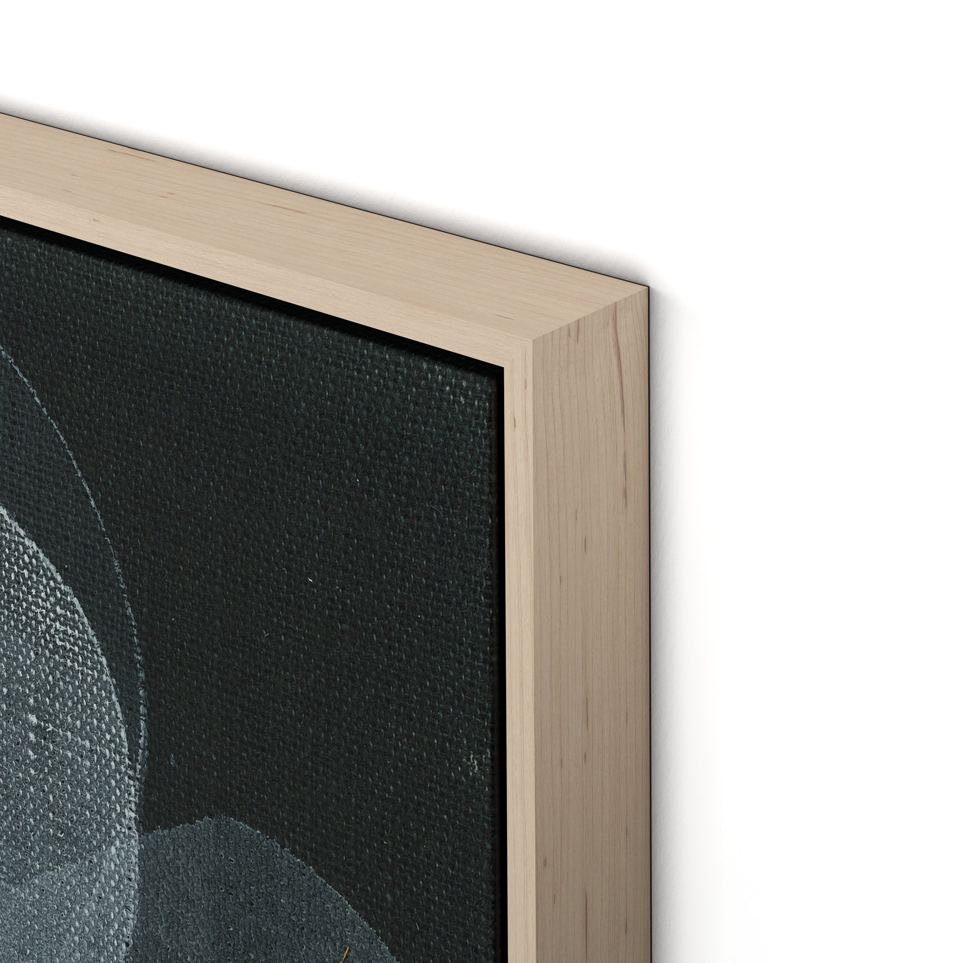 Shadows I Canvas Floater Framed / 32 x 32 in / Natural Maple