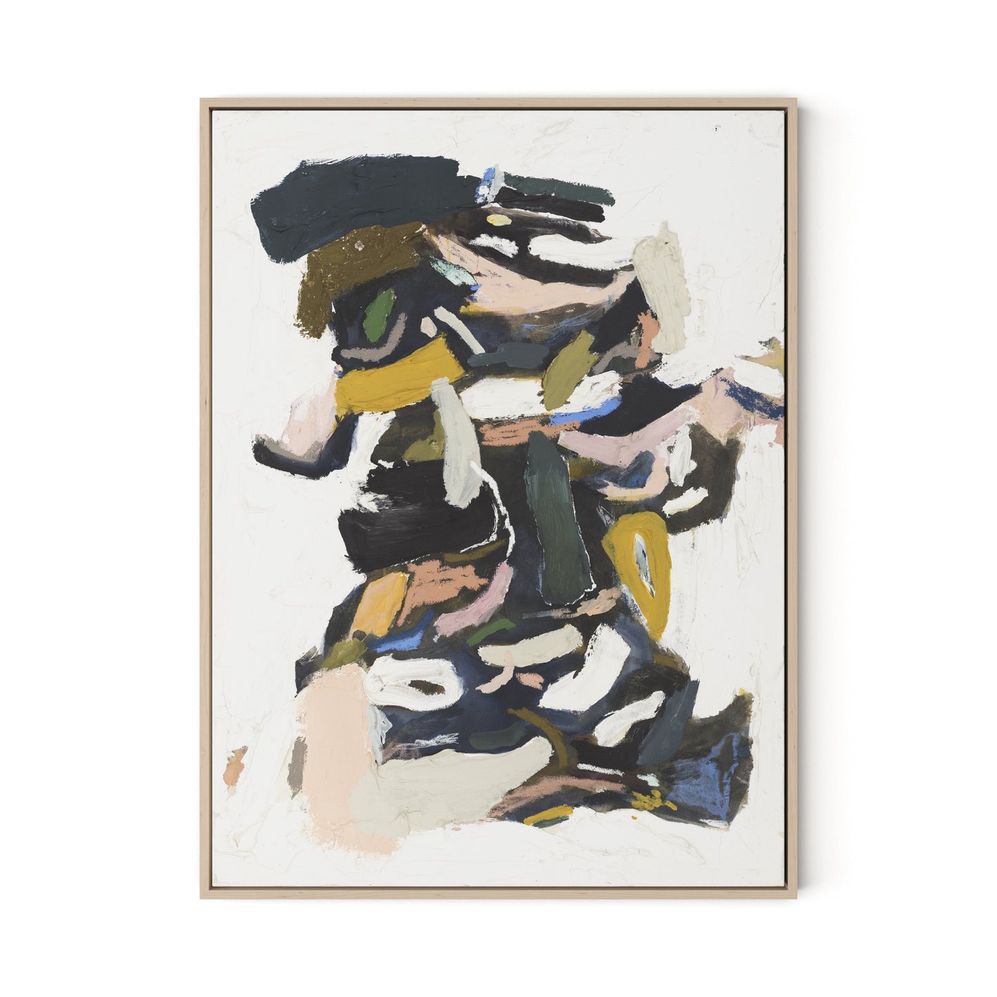 I Melt With You Canvas Floater Framed / 24 x 32 in / Natural Maple