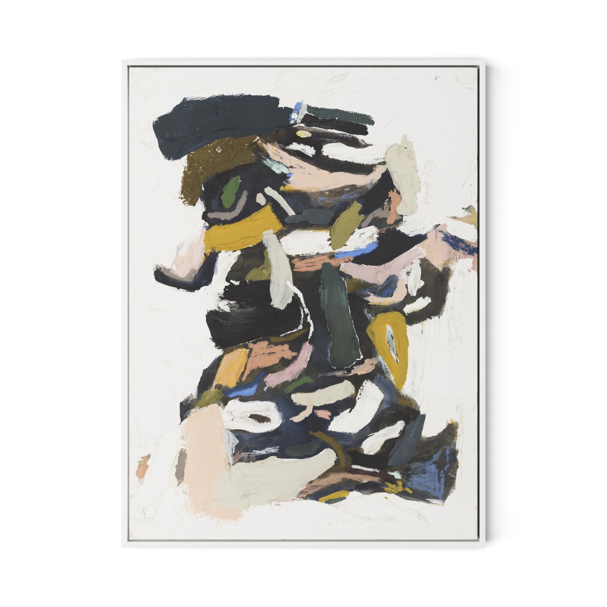 I Melt With You Canvas Floater Framed / 24 x 32 in / White