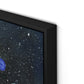Solar System Canvas Floater Framed / 22 x 32 in / Black