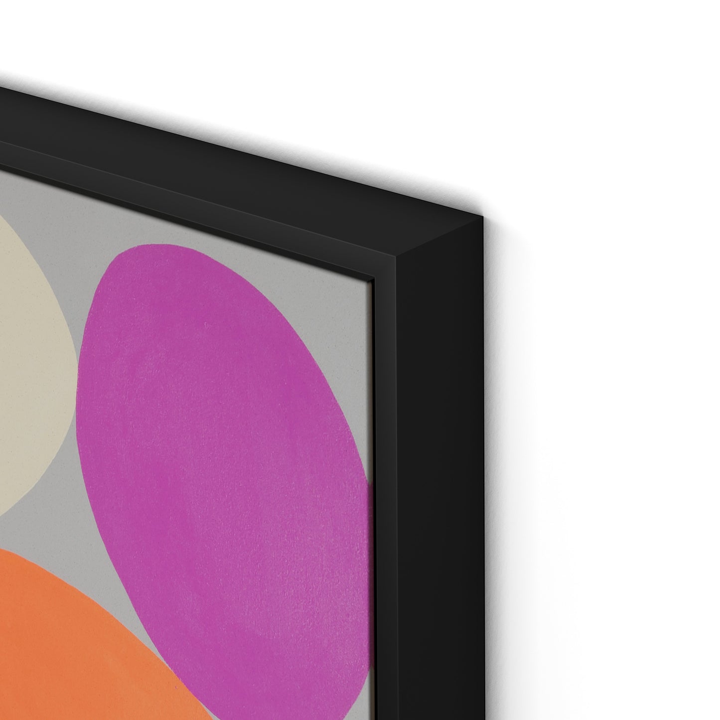 Playground Canvas Floater Framed / 24 x 32 in / Black