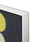 Citron Stack Canvas Floater Framed / 24 x 32 in / White