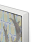 Woodland King Canvas Floater Framed / 12 x 18 in / White