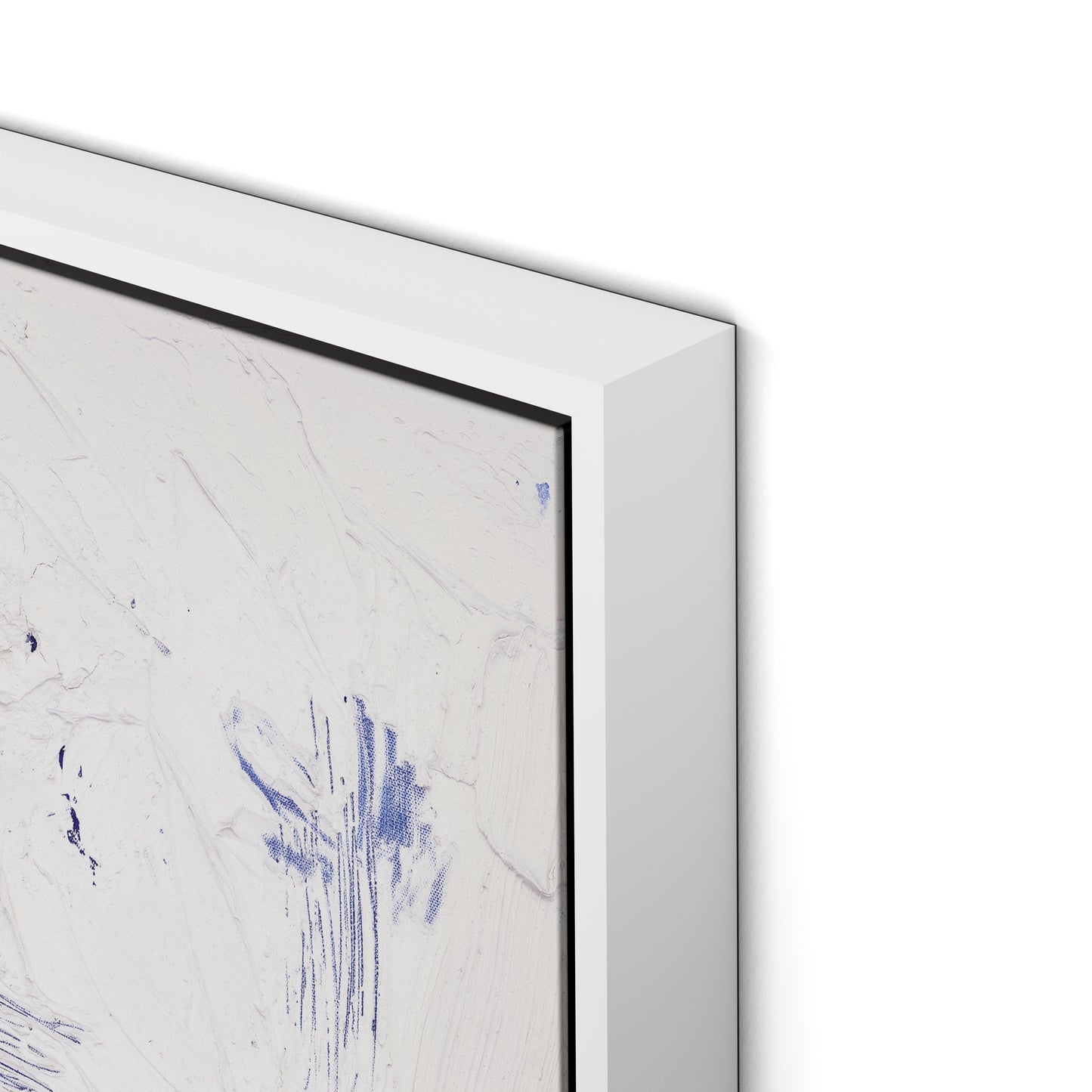 I Cannot Be Broken Canvas Floater Framed / 24 x 32 in / White