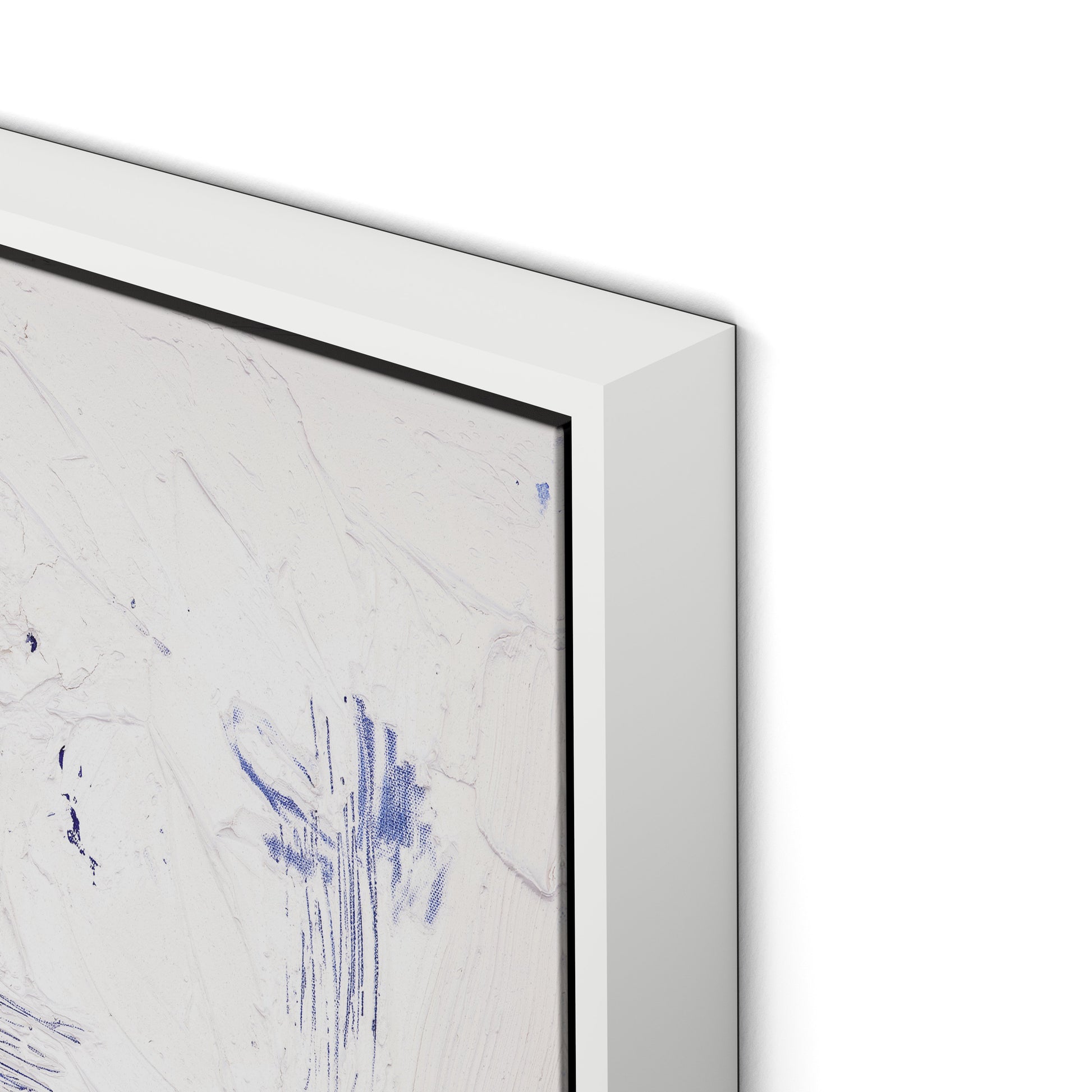 I Cannot Be Broken Canvas Floater Framed / 24 x 32 in / White