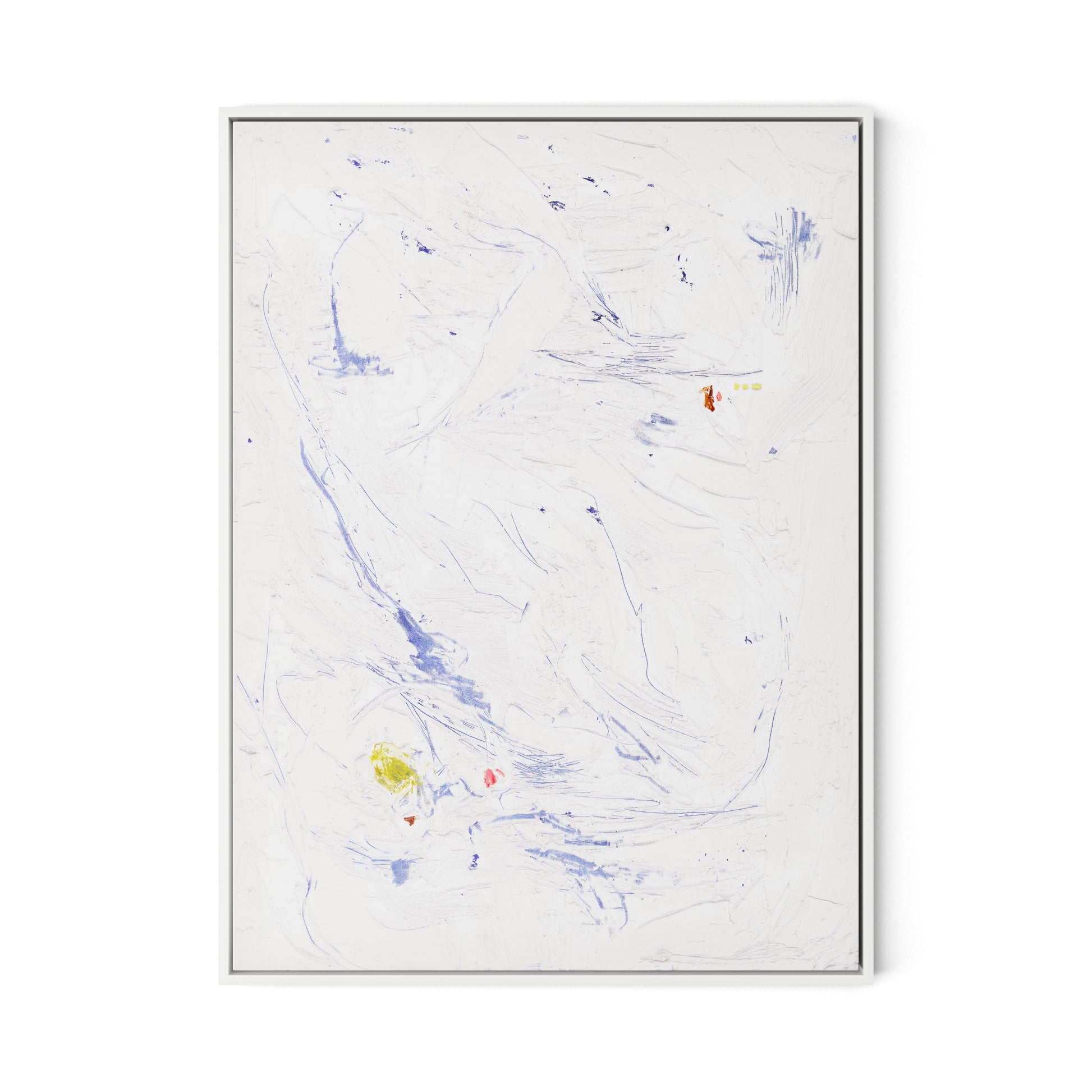 I Cannot Be Broken Canvas Floater Framed / 24 x 32 in / White