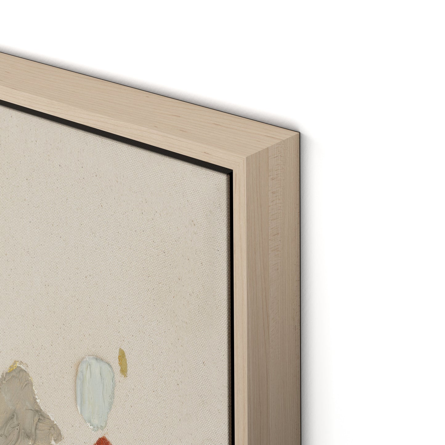 May I Have This Dance Canvas Floater Framed / 21.5 x 32 in / Natural Maple