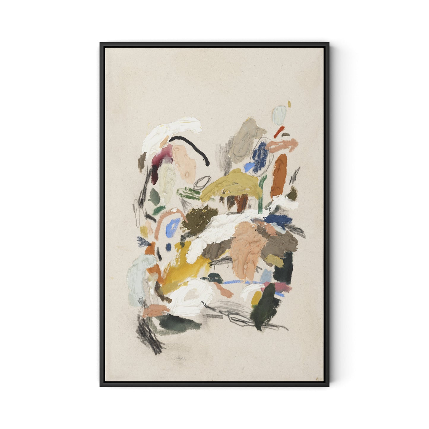 May I Have This Dance Canvas Floater Framed / 21.5 x 32 in / Black