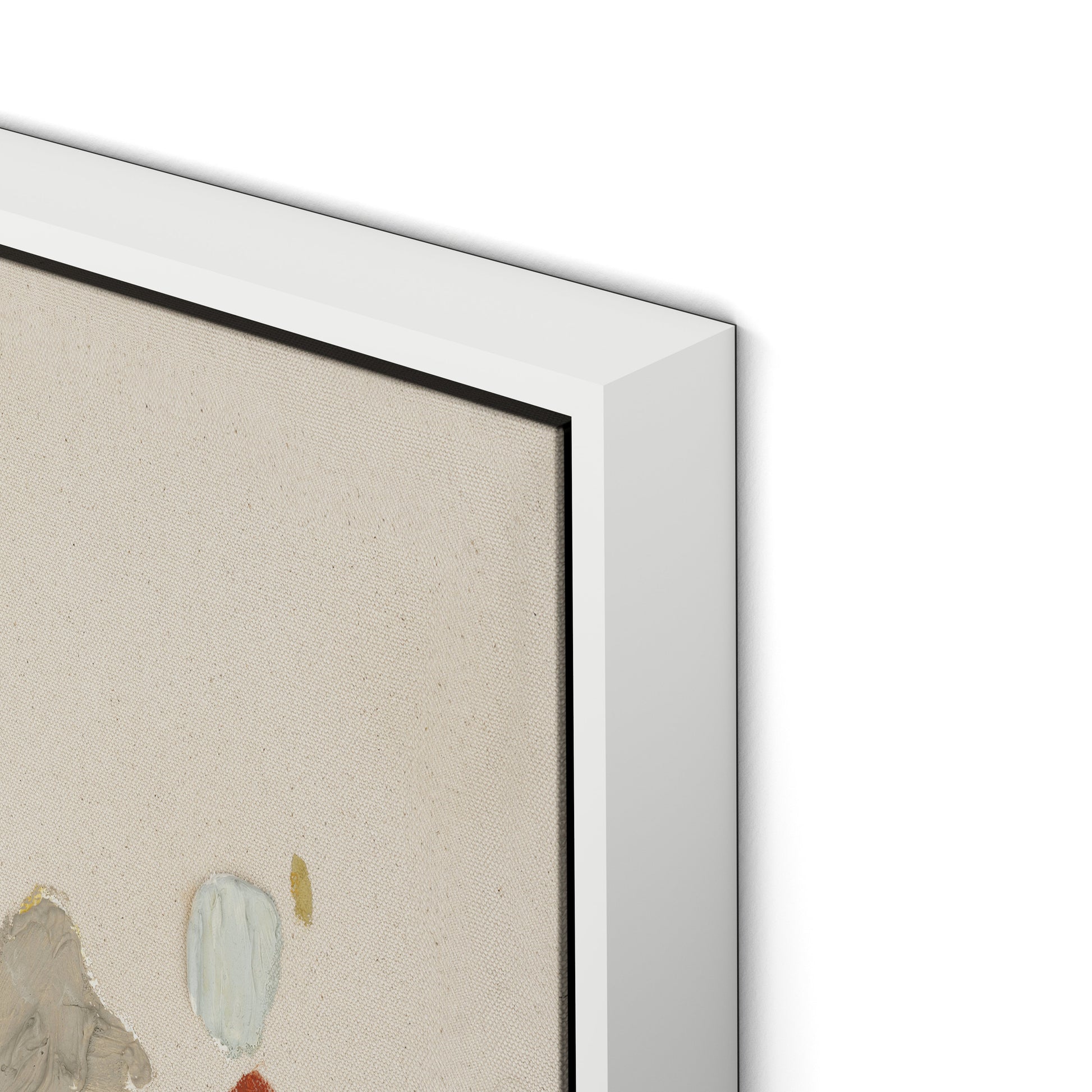 May I Have This Dance Canvas Floater Framed / 21.5 x 32 in / White