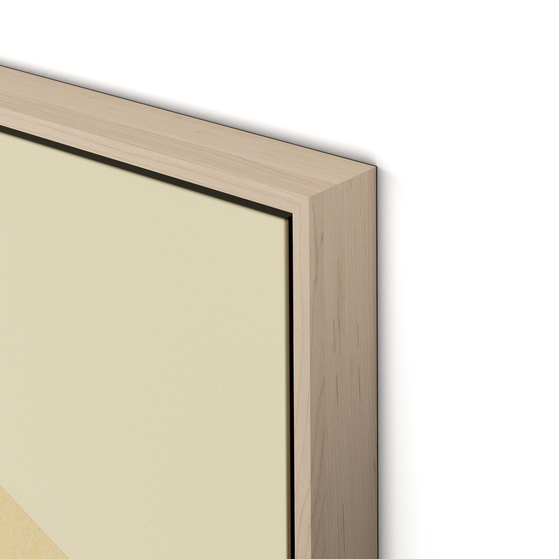 Dance Study 7 Canvas Floater Framed / 27 x 32 in / Natural Maple