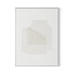 Box Canvas Floater Framed / 24 x 32 in / White