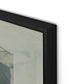 Moment Canvas Floater Framed / 28 x 32 in / Black