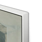 Moment Canvas Floater Framed / 28 x 32 in / White