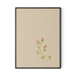 Botanical IV Canvas Floater Framed / 24 x 32 in / Black