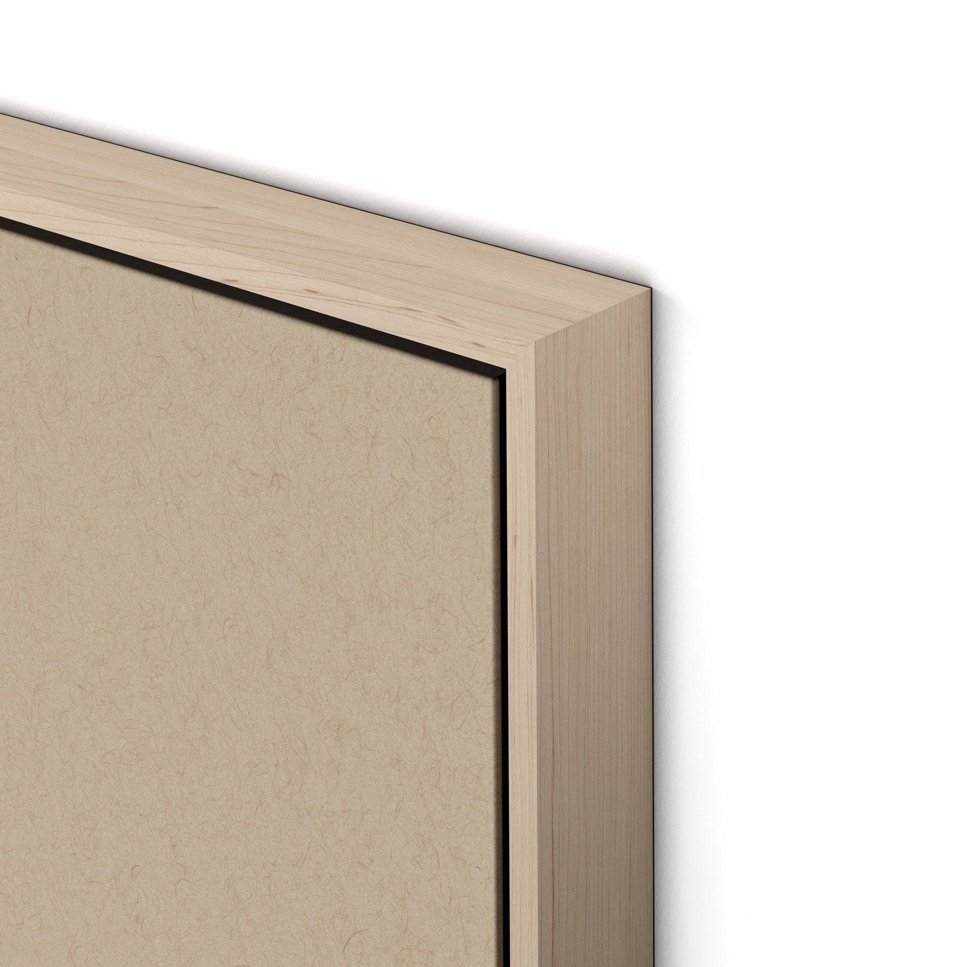 Botanical II Canvas Floater Framed / 24 x 32 in / Natural Maple