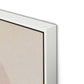 Vignette XIV Canvas Floater Framed / 24 x 32 in / White
