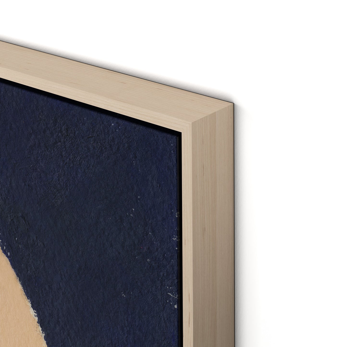 Vignette VII Canvas Floater Framed / 24 x 32 in / Natural Maple