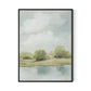 Summer in June Canvas Floater Framed / 24 x 32 in / Black