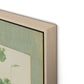 Sage Meadow Rue II Canvas Floater Framed / 21.5 x 32 in / Natural Maple