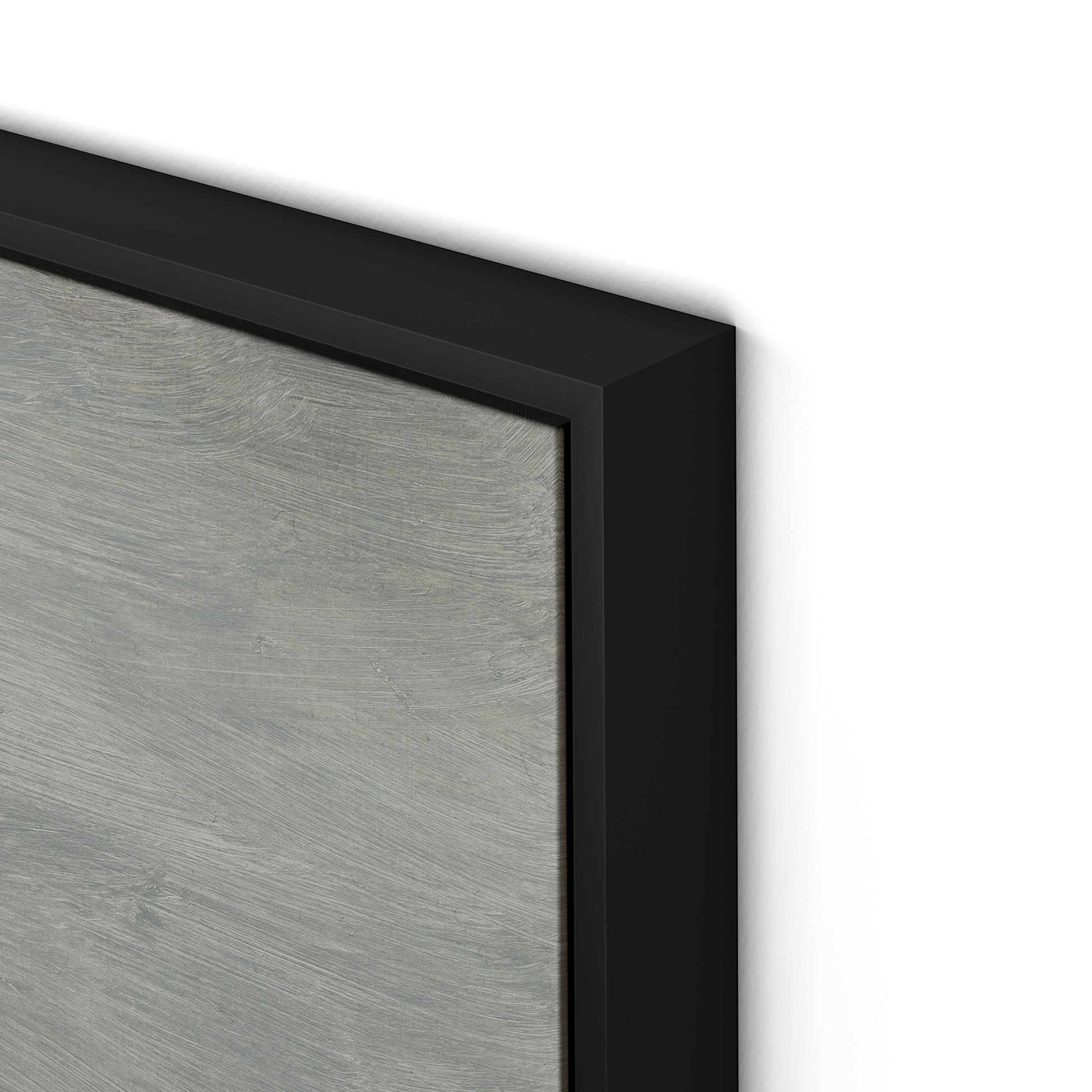 Birds in the Sky II Canvas Floater Framed / 26 x 32 in / Black