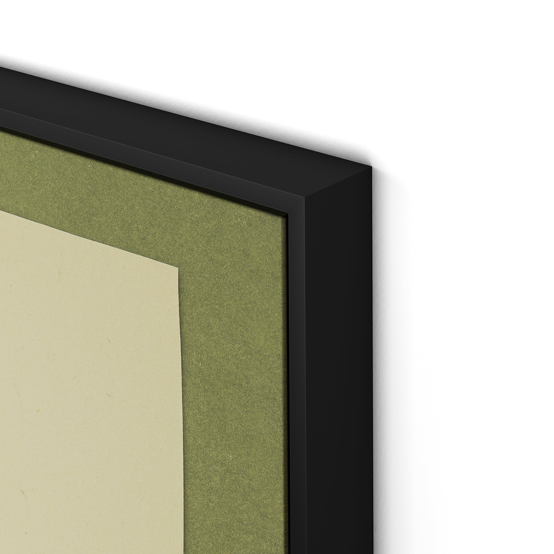 Wildflower Medley Canvas Floater Framed / 24 x 32 in / Black