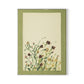 Wildflower Medley Canvas Floater Framed / 24 x 32 in / White