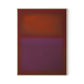 Composition Burgundy Canvas Floater Framed / 24 x 32 in / Natural Maple