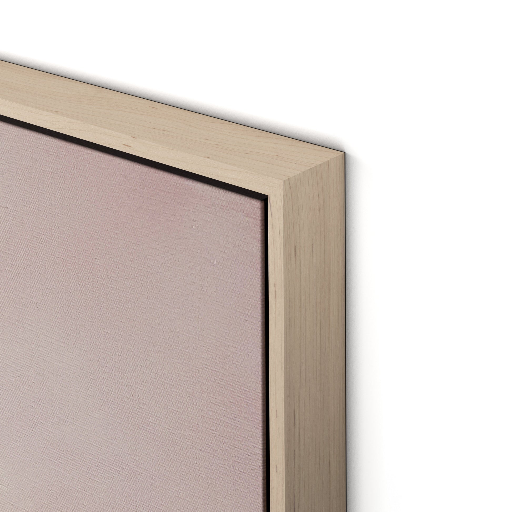 Serengeti Release Canvas Floater Framed / 24 x 32 in / Natural Maple