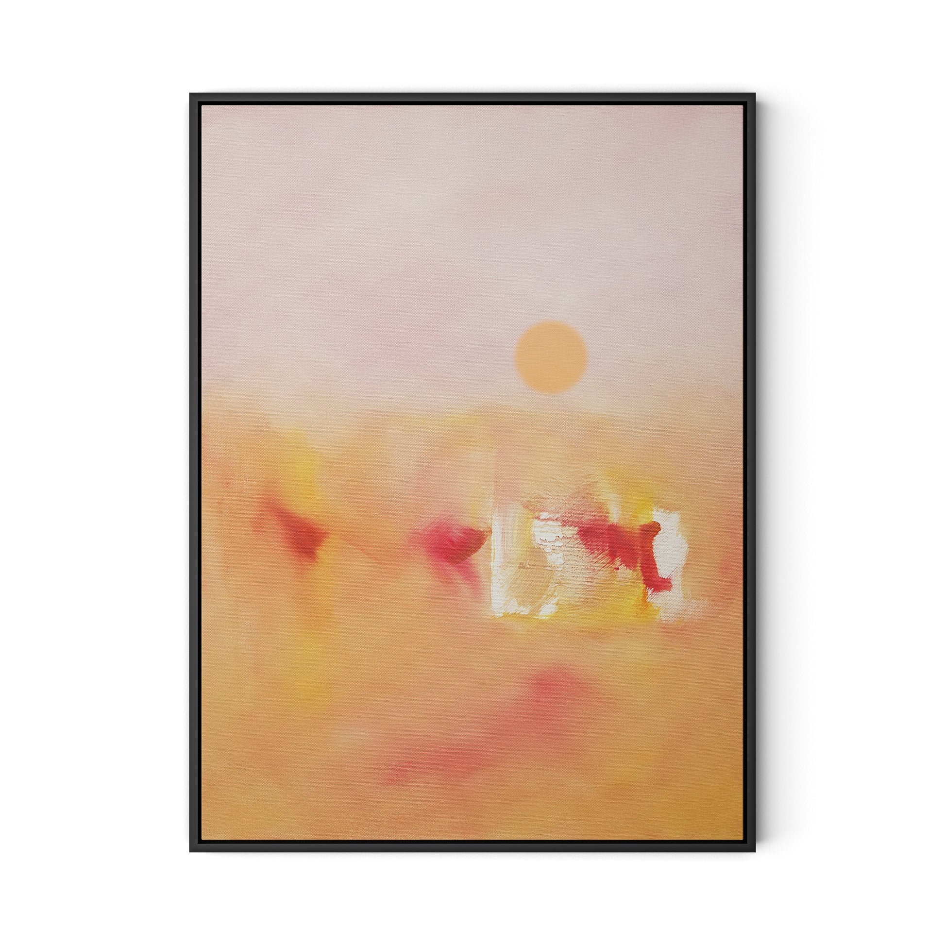 Serengeti Release Canvas Floater Framed / 24 x 32 in / Black