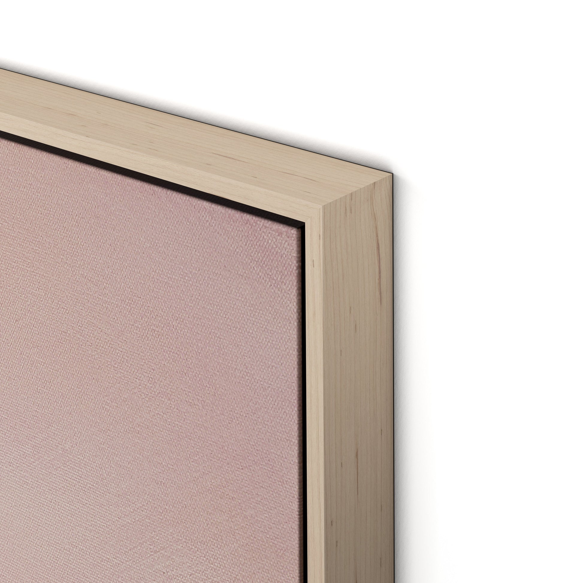 Marakech Figures V Canvas Floater Framed / 24 x 32 in / Natural Maple