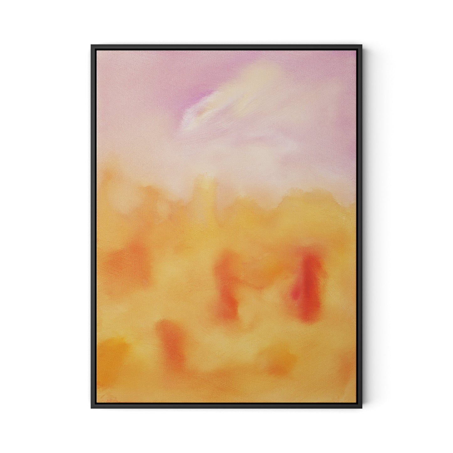 Marakech Figures IV Canvas Floater Framed / 24 x 32 in / Black