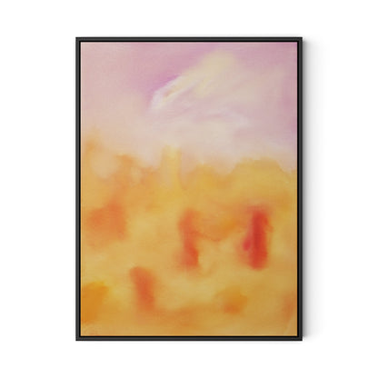 Marakech Figures IV Canvas Floater Framed / 24 x 32 in / Black