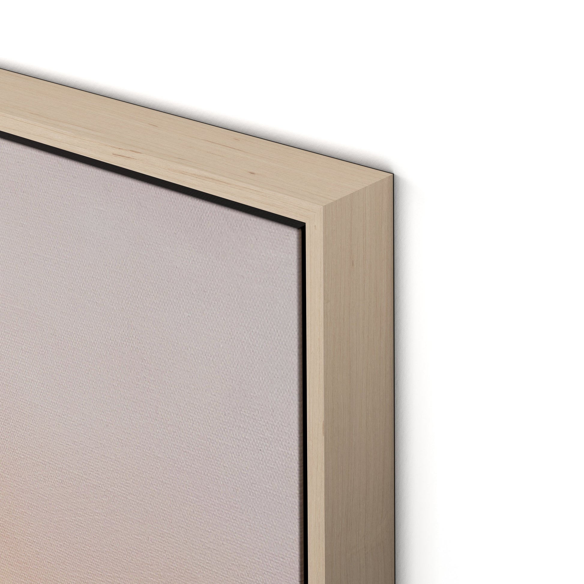 Marakech Canvas Floater Framed / 24 x 32 in / Natural Maple