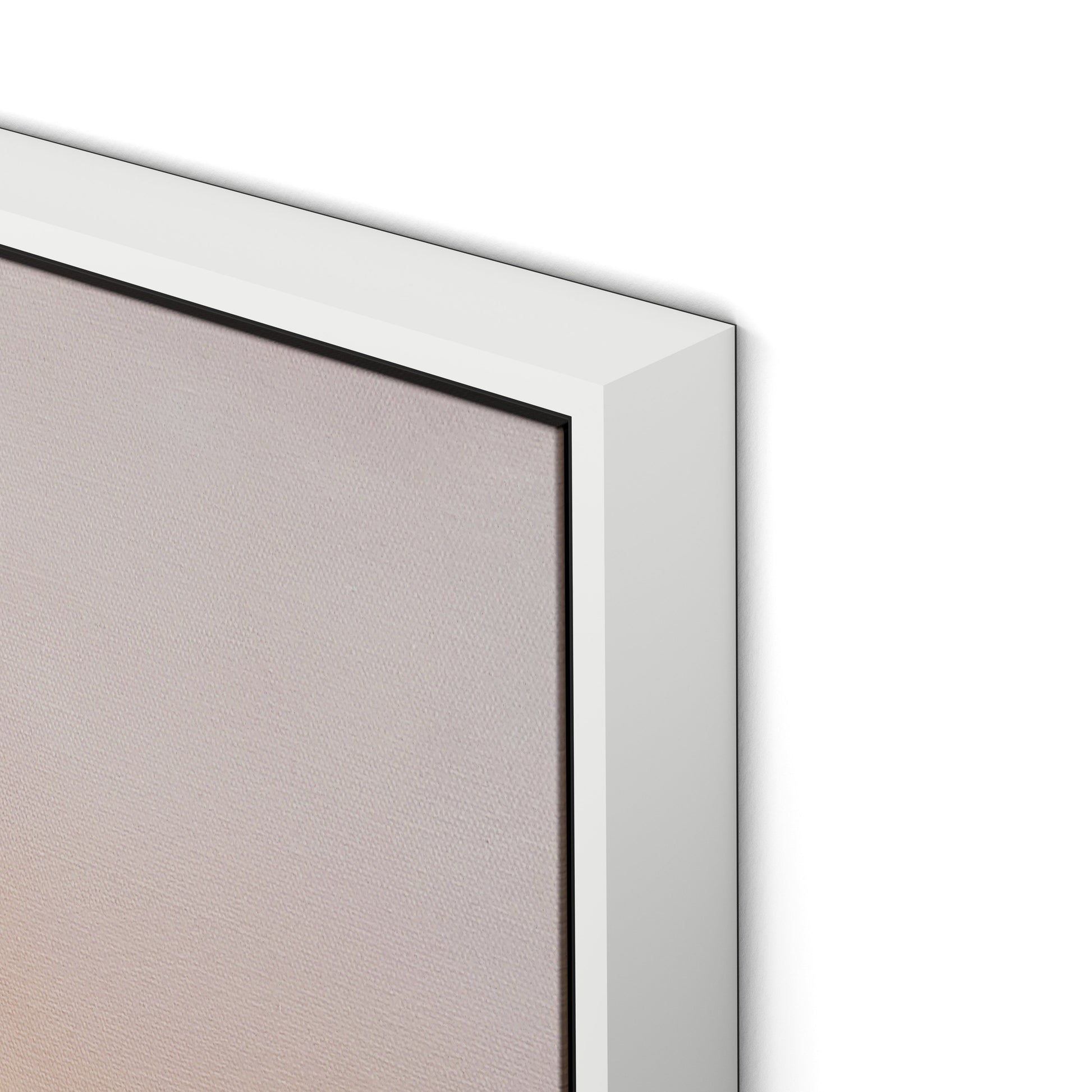 Marakech Canvas Floater Framed / 24 x 32 in / White