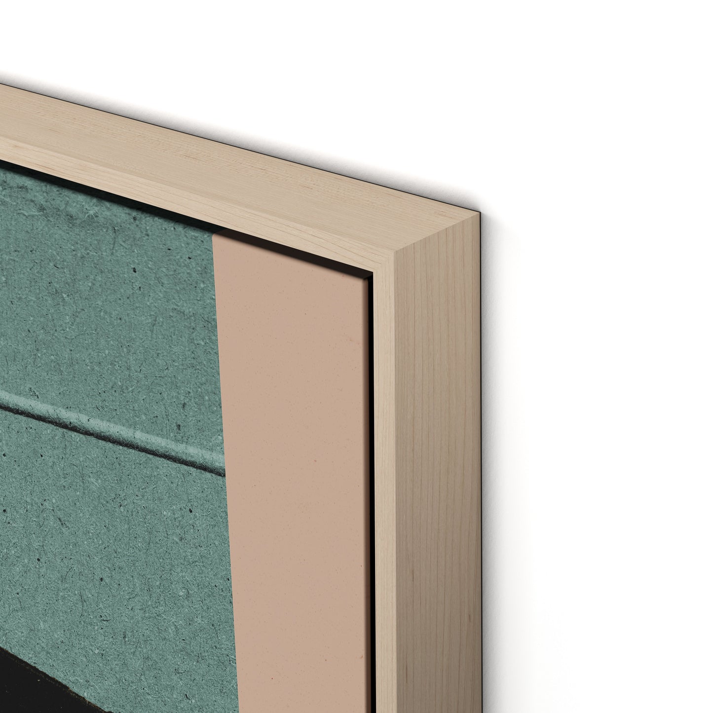 The Way Before Canvas Floater Framed / 22 x 32 in / Natural Maple