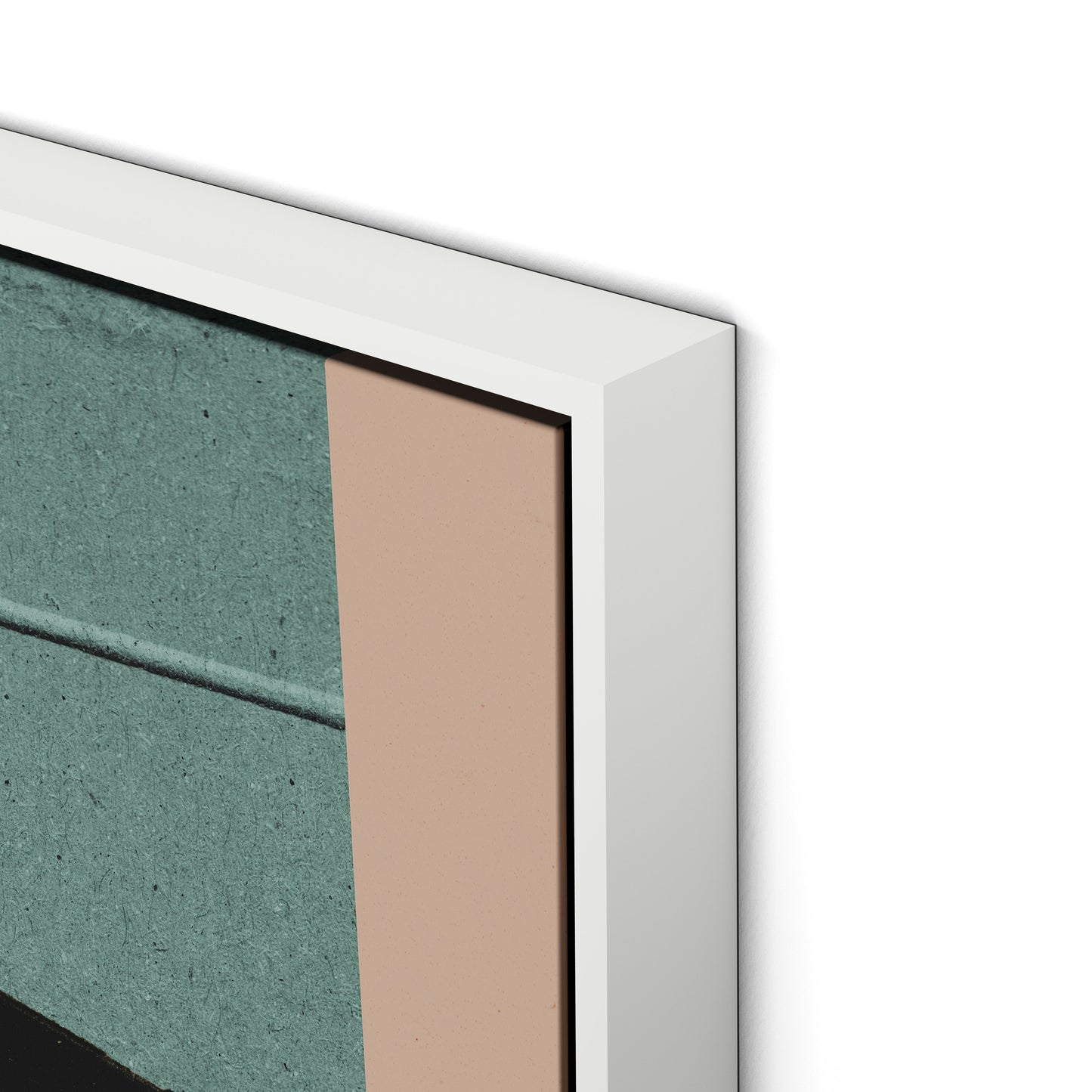 The Way Before Canvas Floater Framed / 22 x 32 in / White