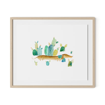 Dox Winter Framed Paper / 32 x 26.5 in / Natural Maple