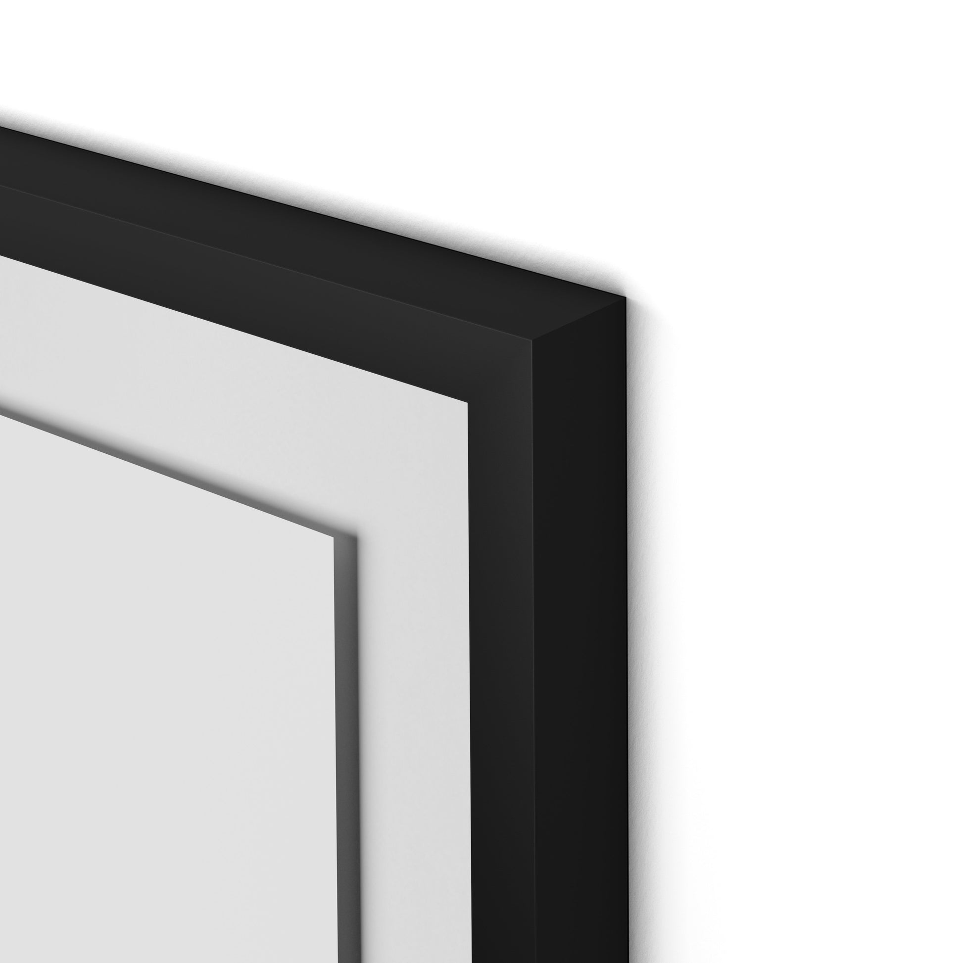 Dox Winter Framed Paper / 32 x 26.5 in / Black