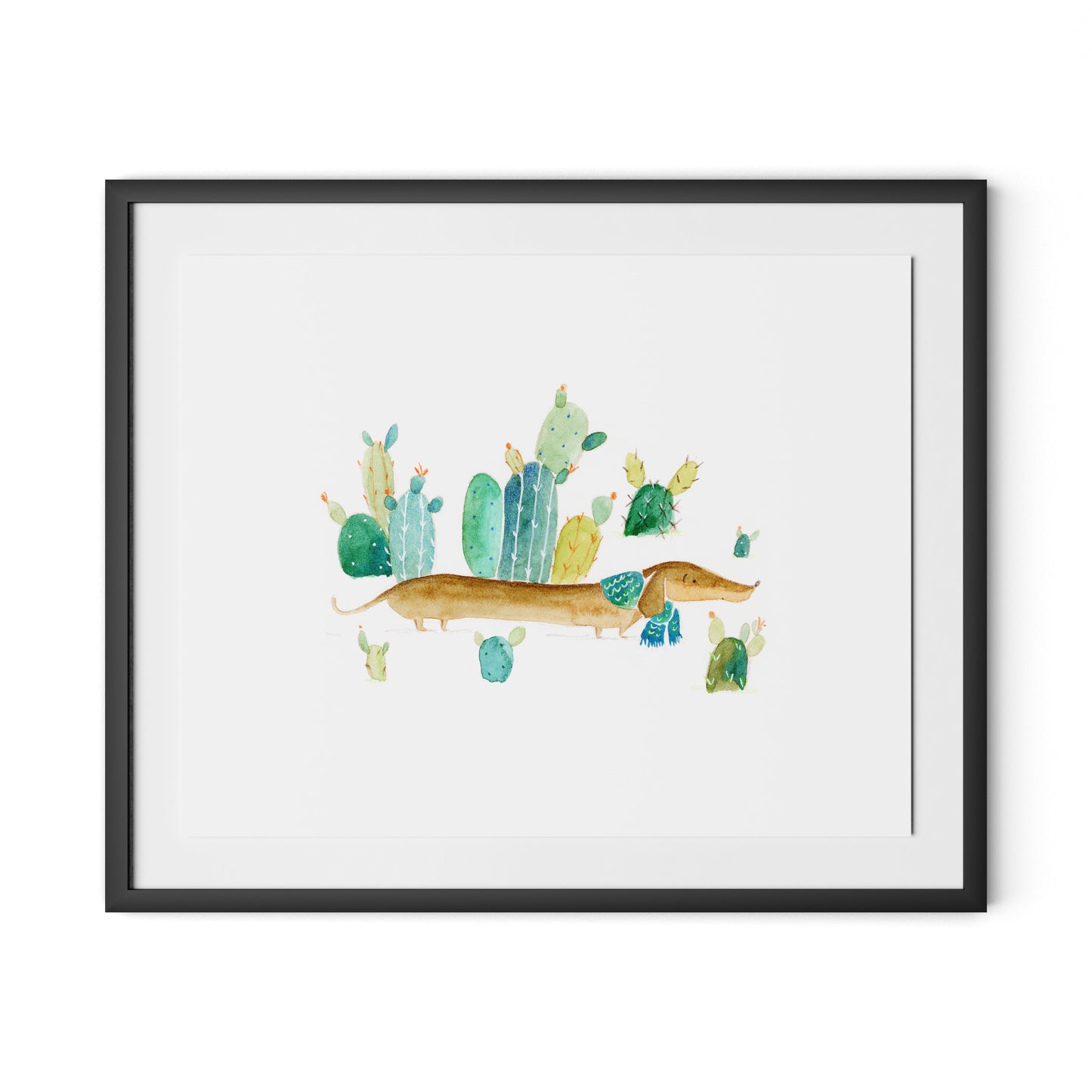 Dox Winter Framed Paper / 32 x 26.5 in / Black