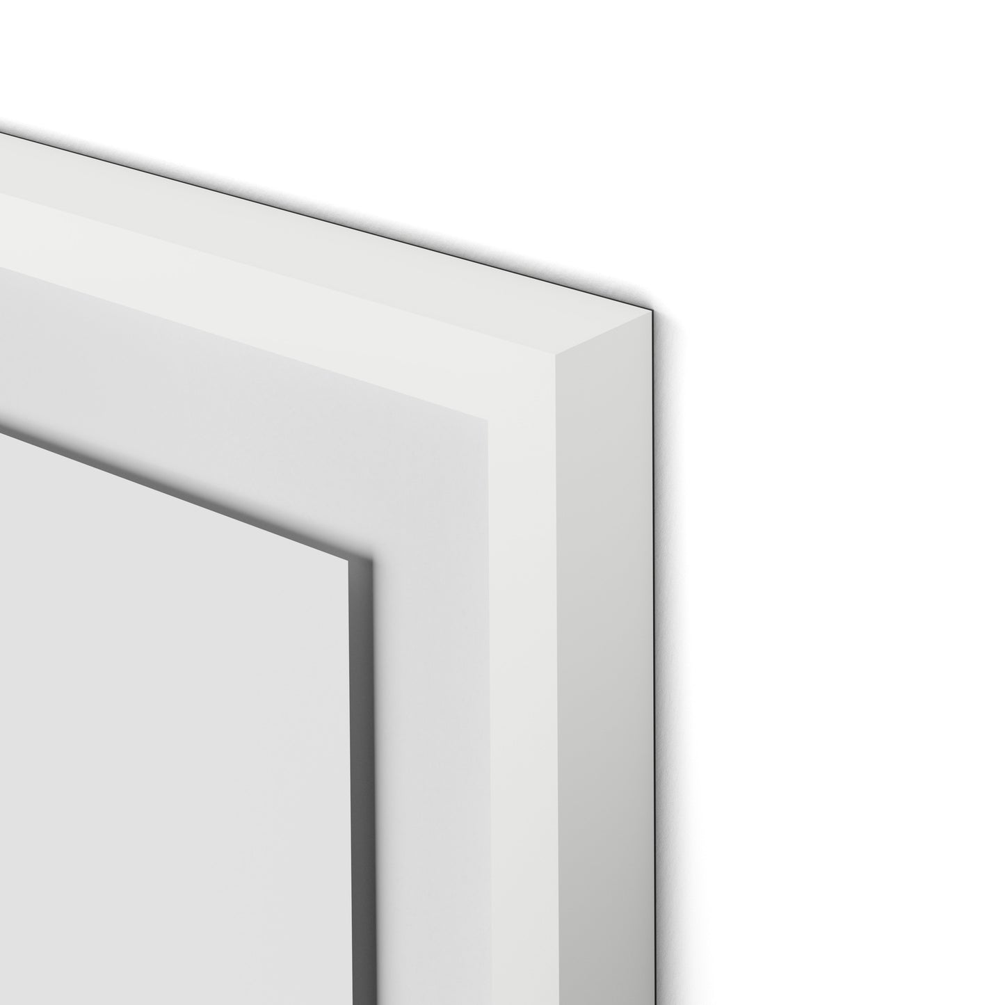 Dox Winter Framed Paper / 32 x 26.5 in / White