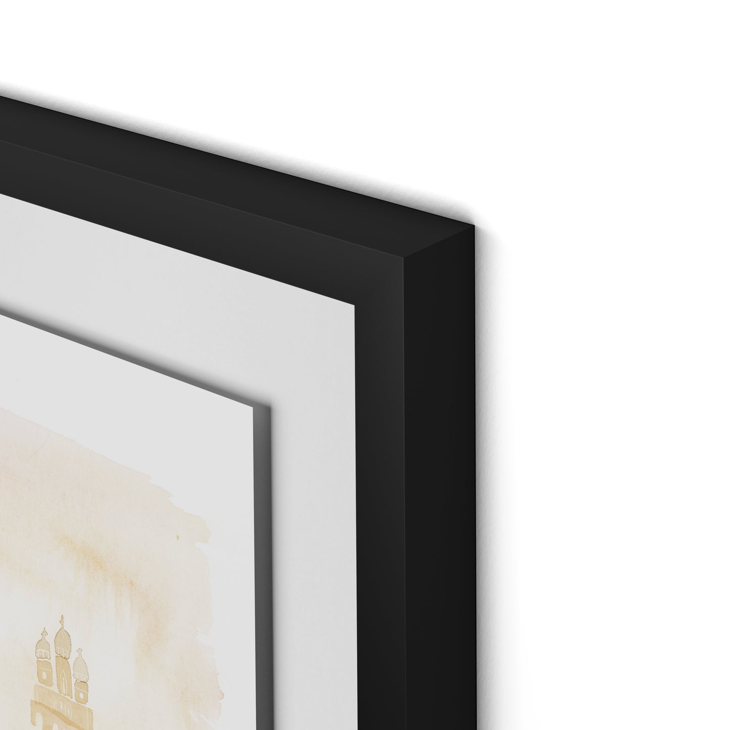 Trex Paris Framed Paper / 32 x 24 in / Black