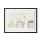 Trex Paris Framed Paper / 32 x 24 in / Black
