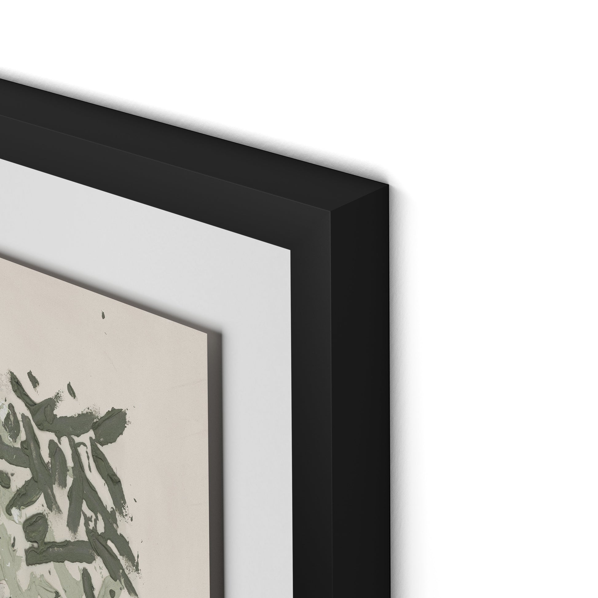 Prayers Under the Olive Tree Framed Paper / 32 x 21 in / Black