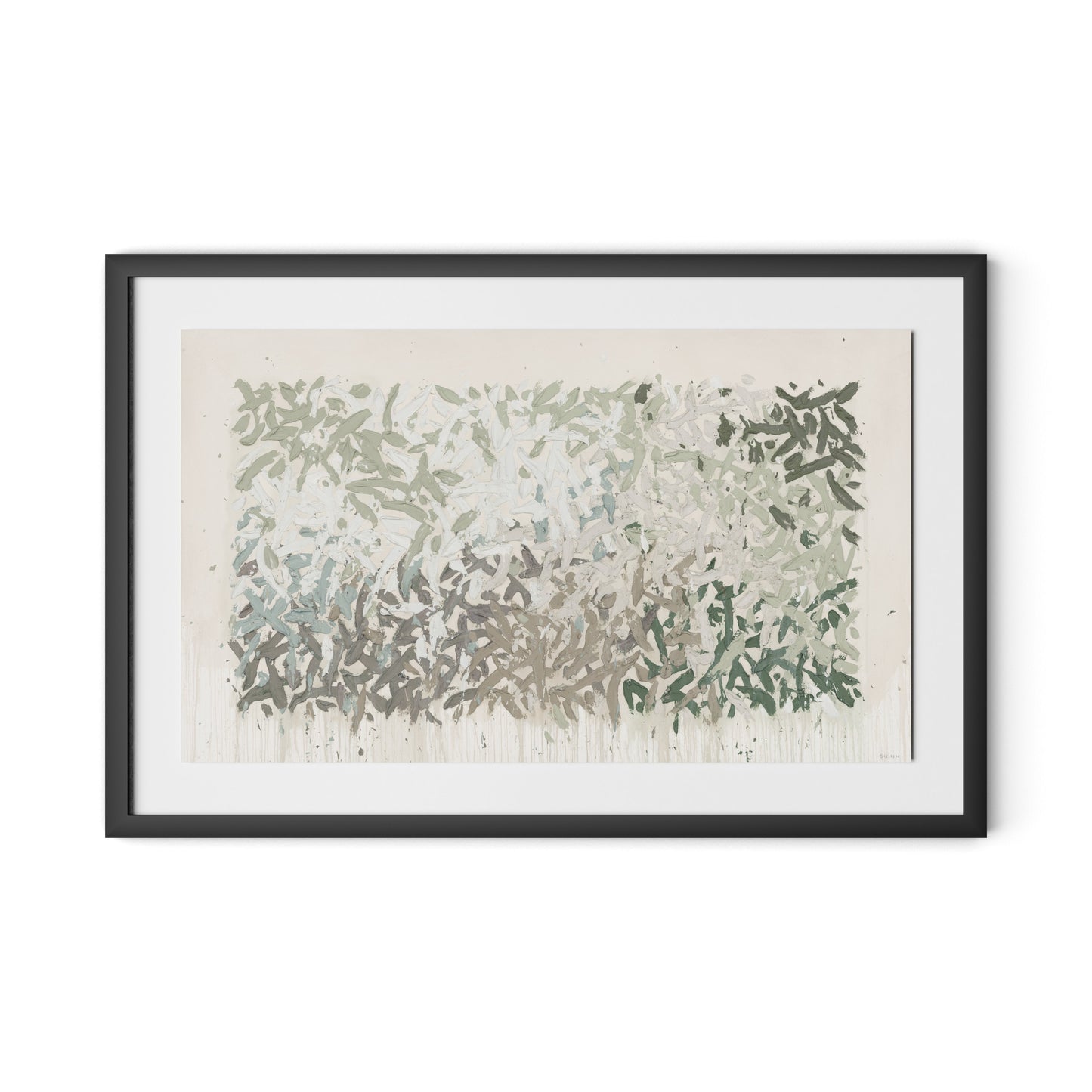 Prayers Under the Olive Tree Framed Paper / 32 x 21 in / Black