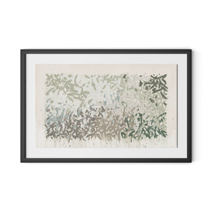 Prayers Under the Olive Tree Framed Paper / 32 x 21 in / Black