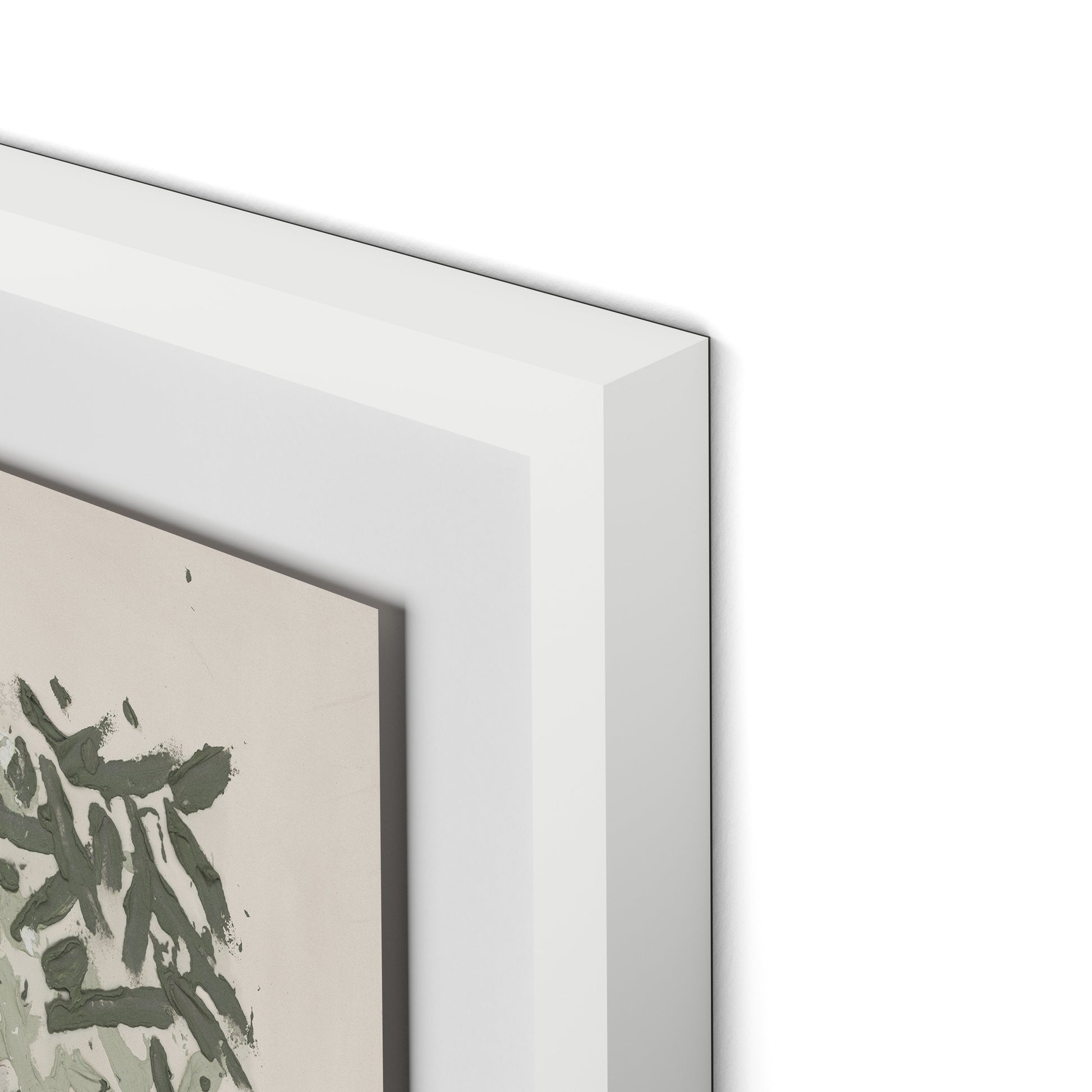 Prayers Under the Olive Tree Framed Paper / 32 x 21 in / White